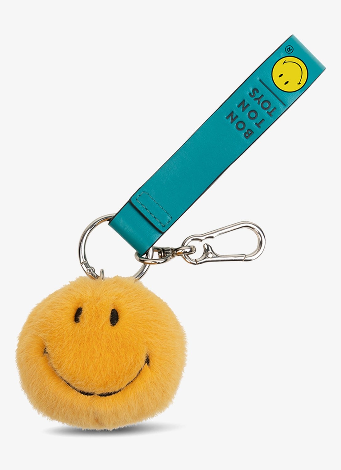 Bon Ton Toys Smiley fuzzy tasbedel - voorkant 2 geel