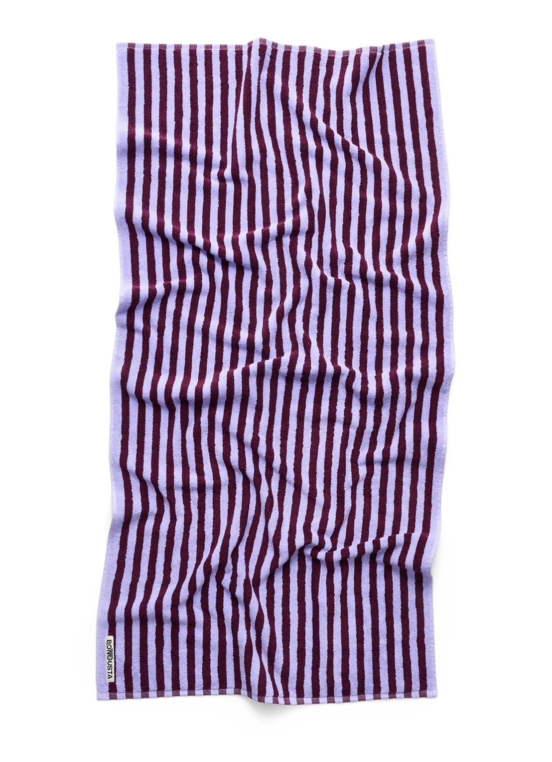 Bongusta Naram badhanddoek - 600 gr/m2 - 70 x 140 cm - voorkant lavendel