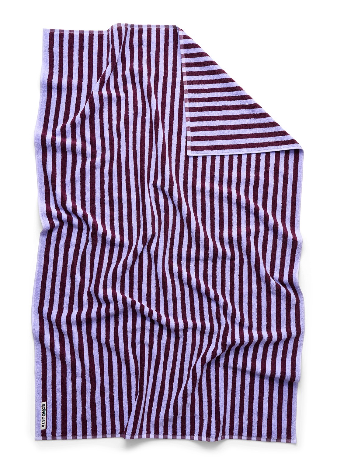 Bongusta Naram badlaken - 600 gr/m2 - 100 x 150 cm - voorkant lavendel