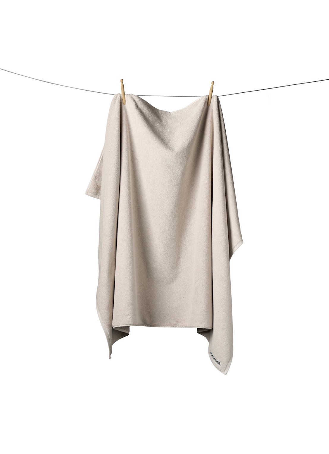 Bongusta Naram badlaken - 600 gr/m2 - 150 x 100 cm - voorkant 4 beige