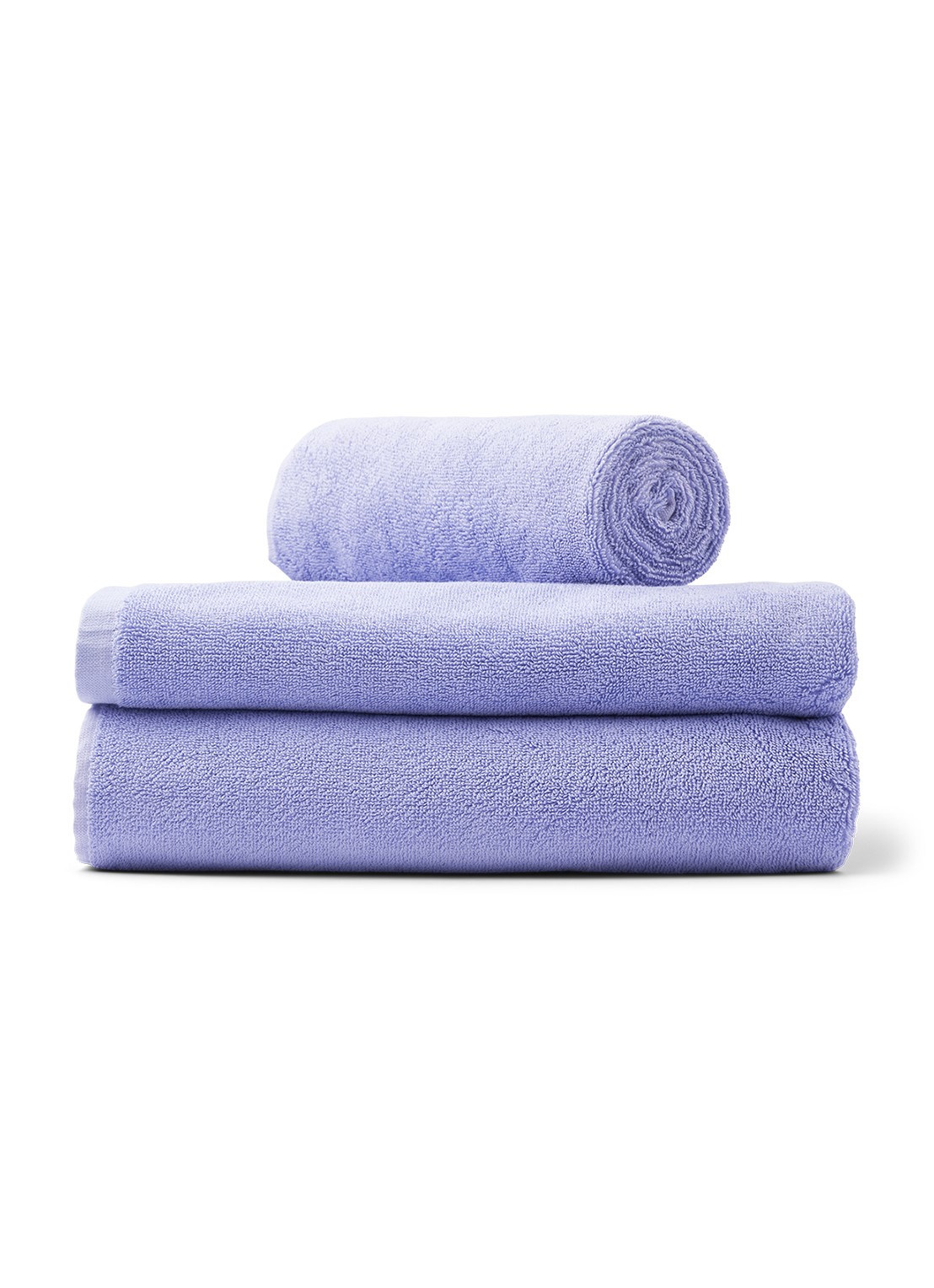 Bongusta Naram badlaken - 600 gr/m2 - 150 x 100 cm - detail lavendel