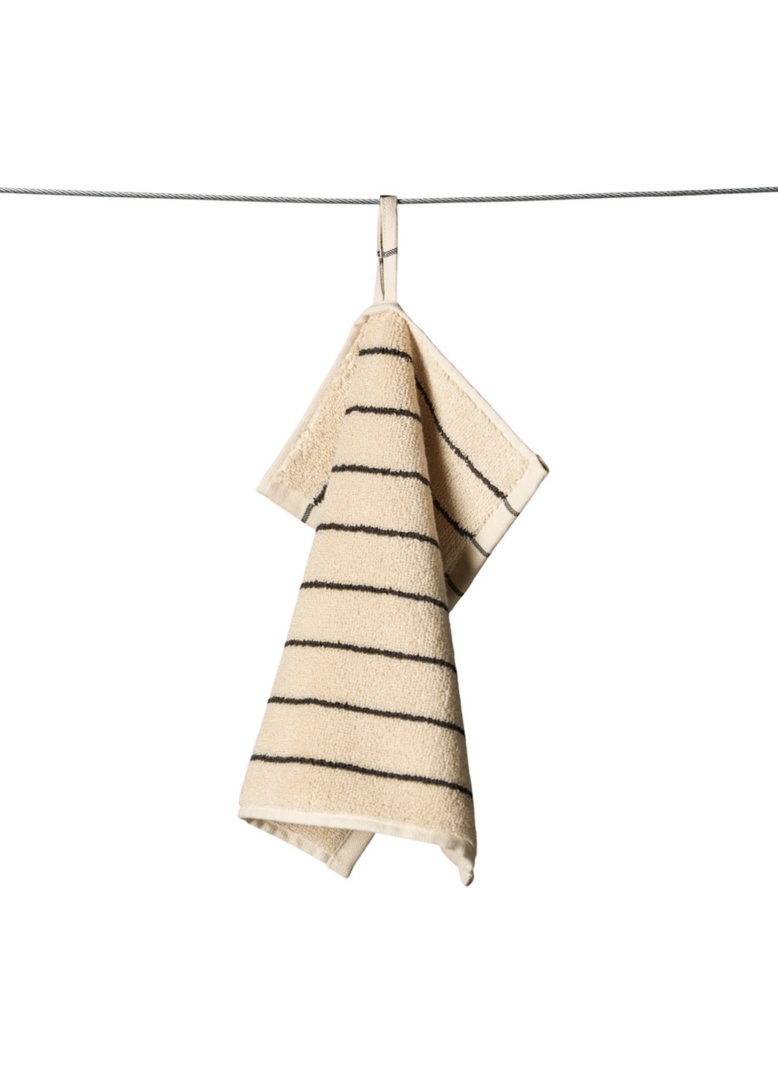 Bongusta Naram gastendoek - 600 gr/m2 - 30 x 30 cm - voorkant 2 zand