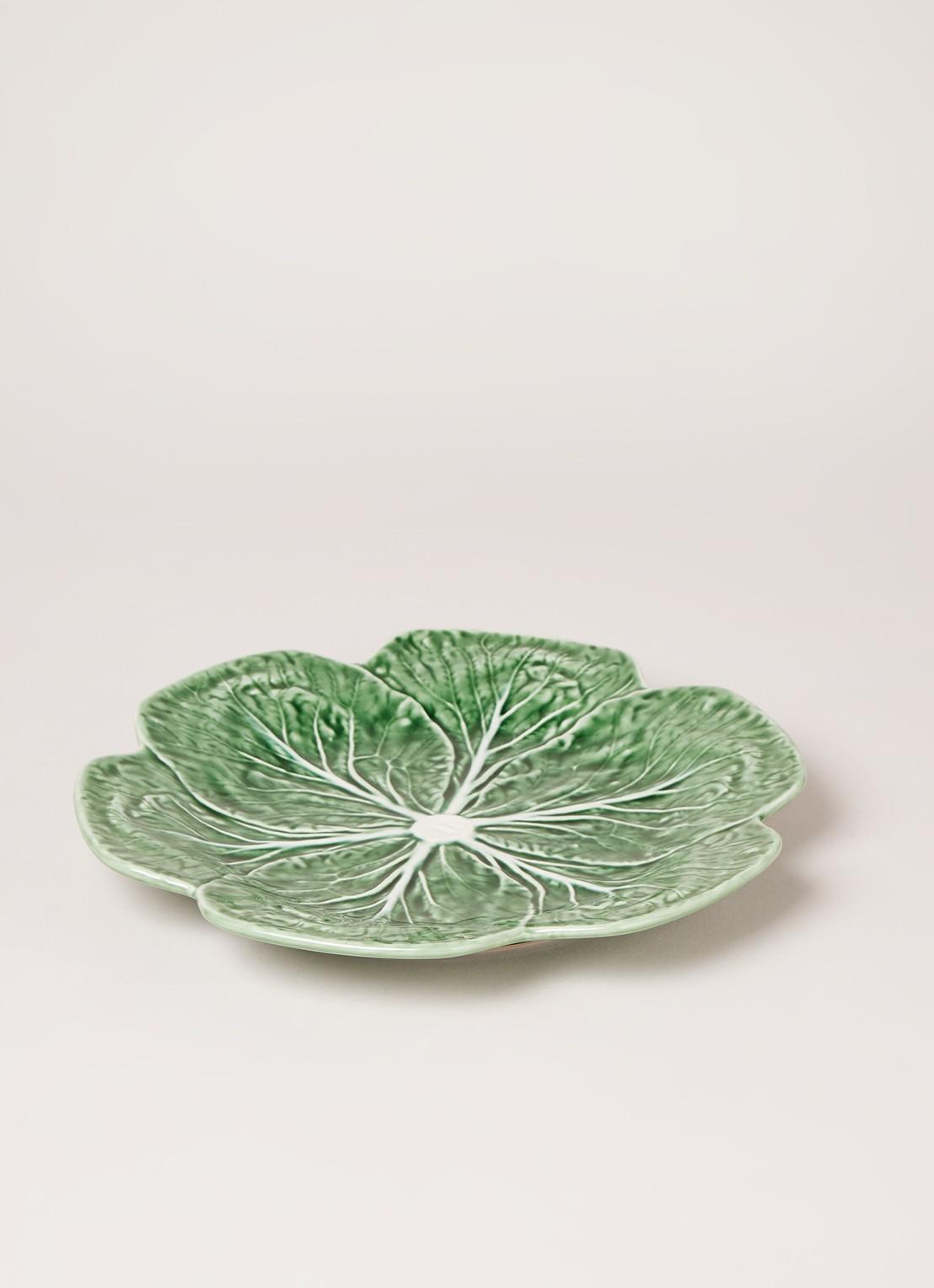 Bordallo Pinheiro Cabbage dinerbord 26,5 cm - voorkant 3 groen