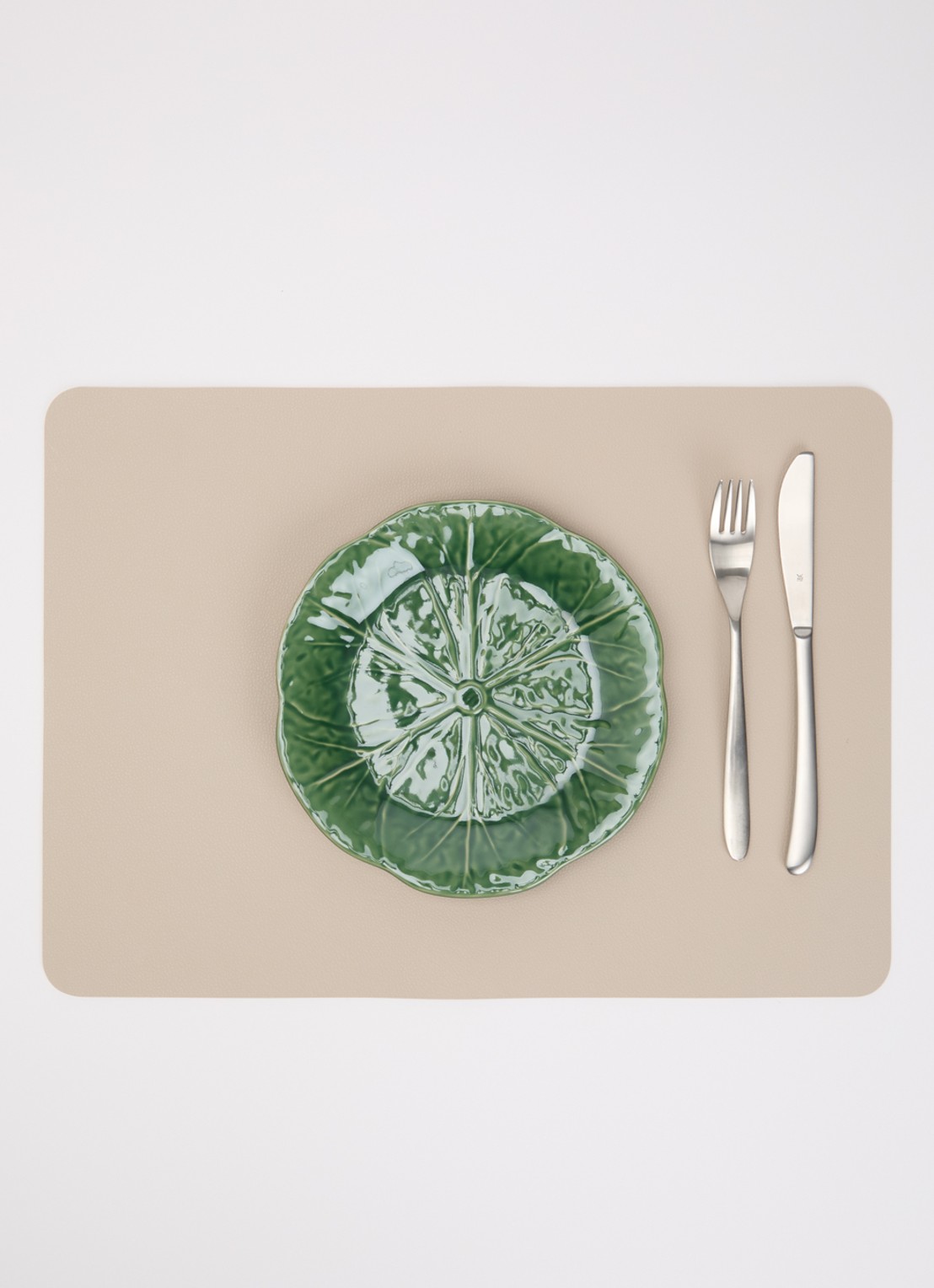 Bordallo Pinheiro Cabbage ontbijtbord 21 cm - detail 4 groen