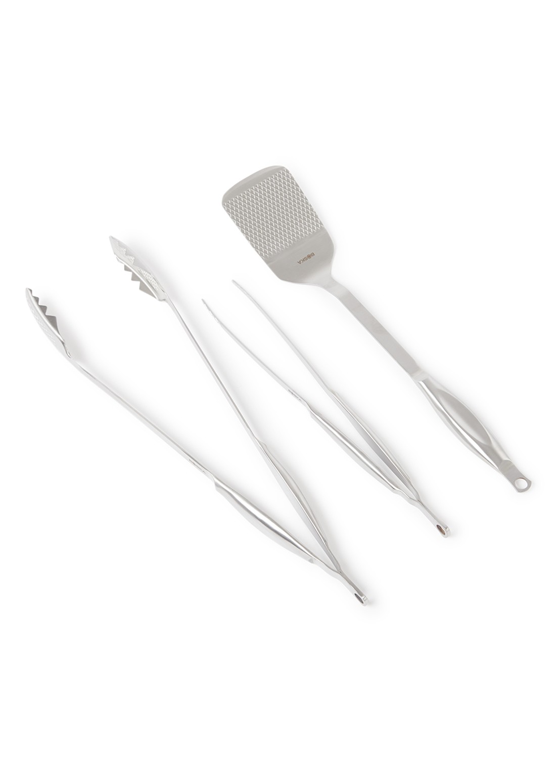 Boska Monaco+ barbecue set van 3 - voorkant zilver