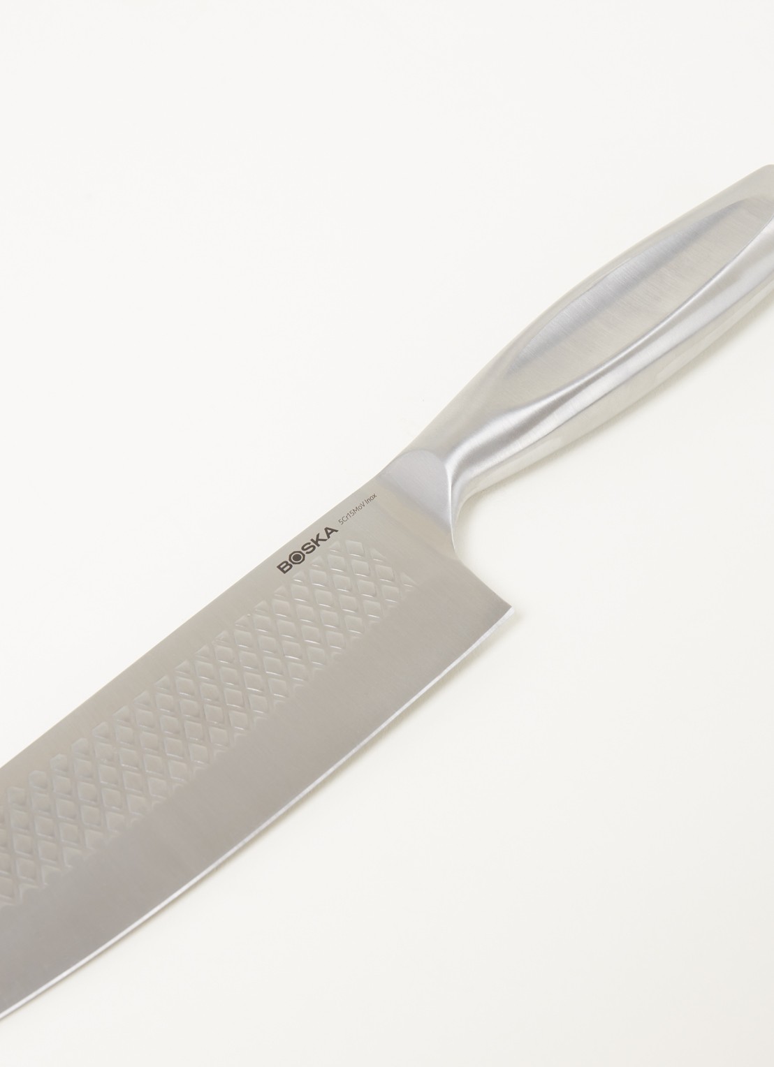 Boska Monaco+ koksmes 33 cm - voorkant 2 zilver
