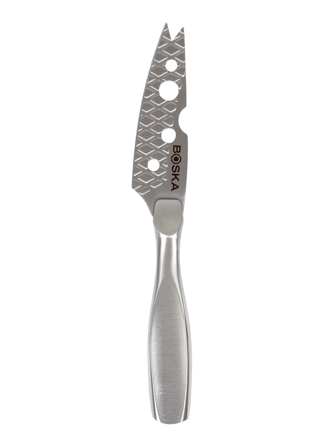 Boska Monaco+ Nr. 3 Mini kaasmes 8 cm - voorkant 2 zilver