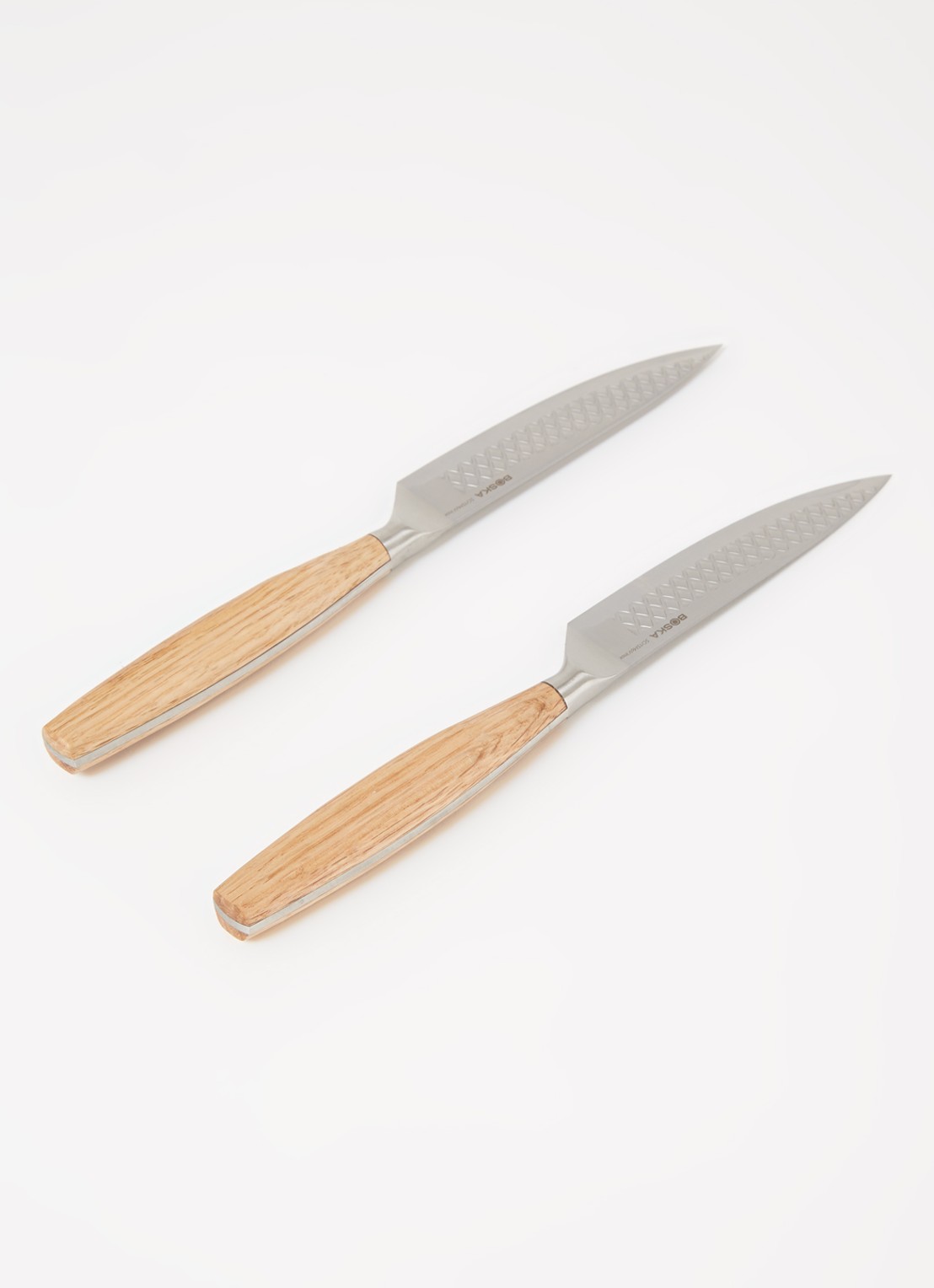 Boska Oslo steakmessen 2-delig - voorkant 2 donkerbeige