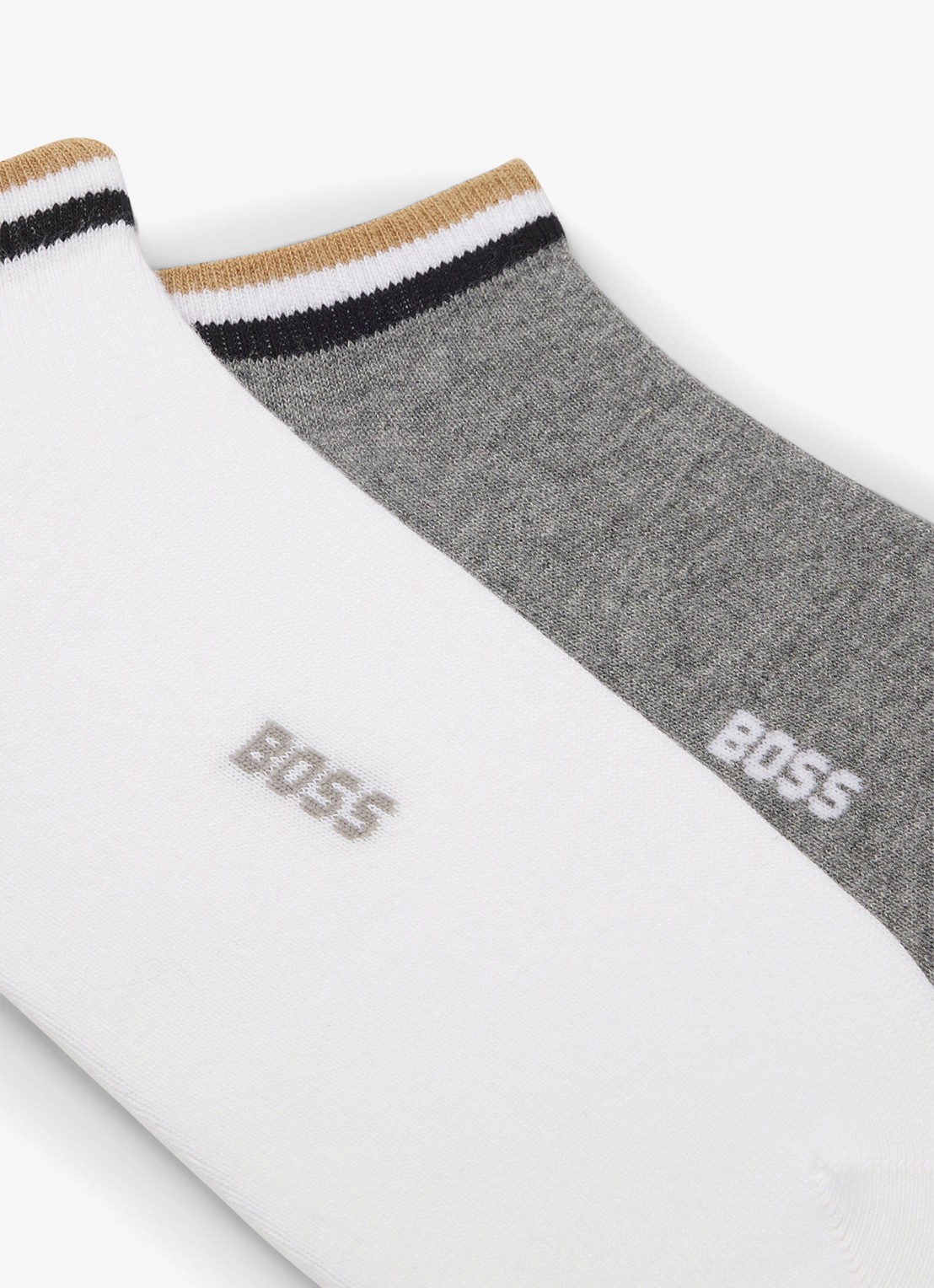 BOSS 2P AS Uni stripe CC 1024  001 - detail 3 silver-041 / zilver