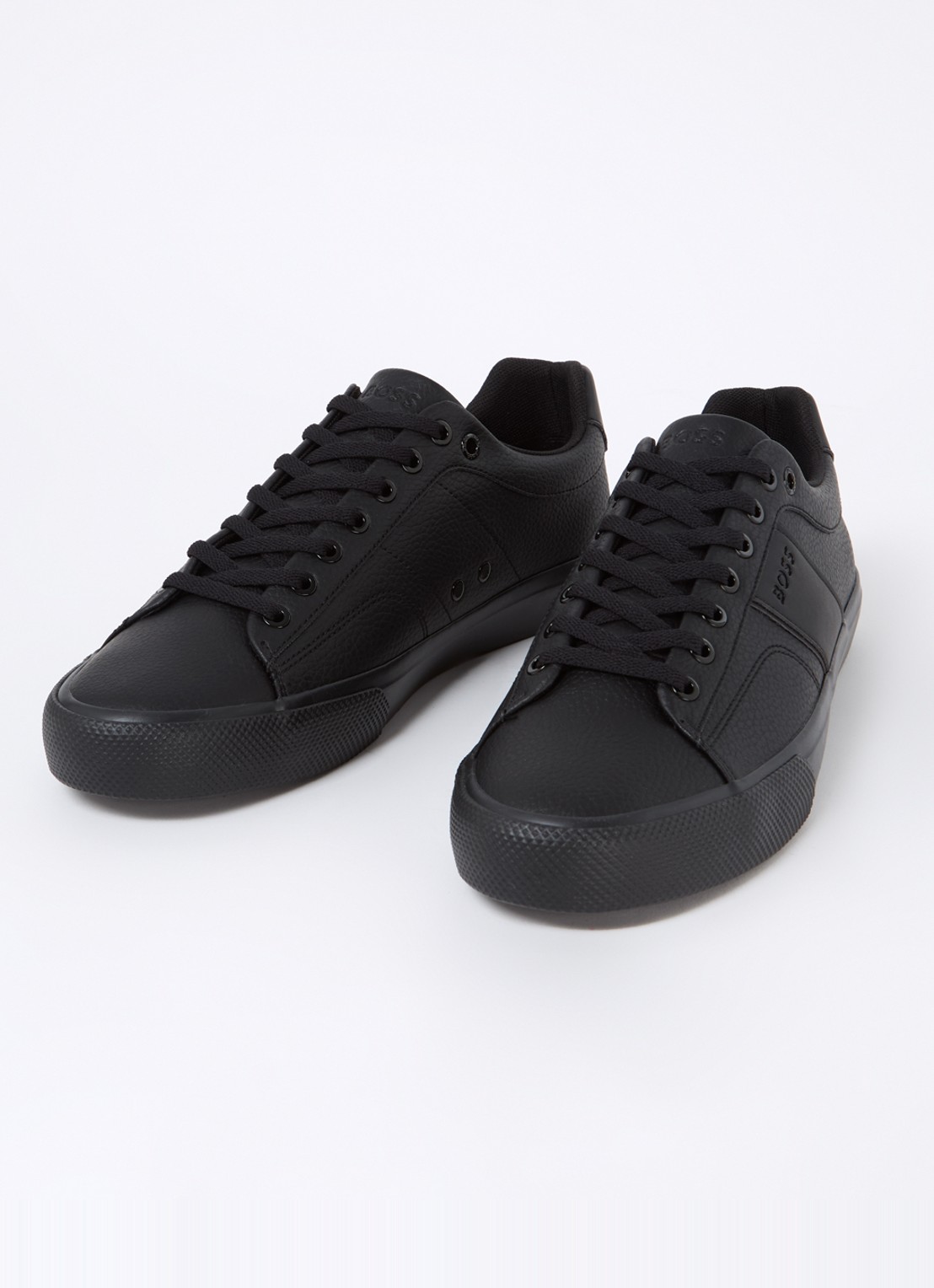 BOSS Aiden sneaker met logo - detail 3 zwart