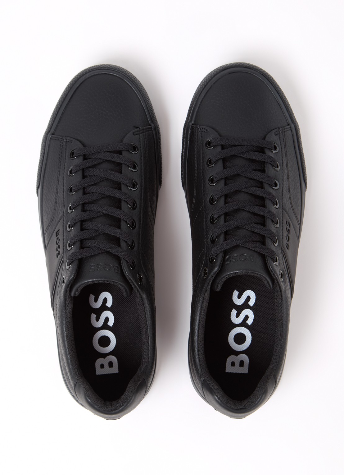 BOSS Aiden sneaker met logo - detail 4 zwart