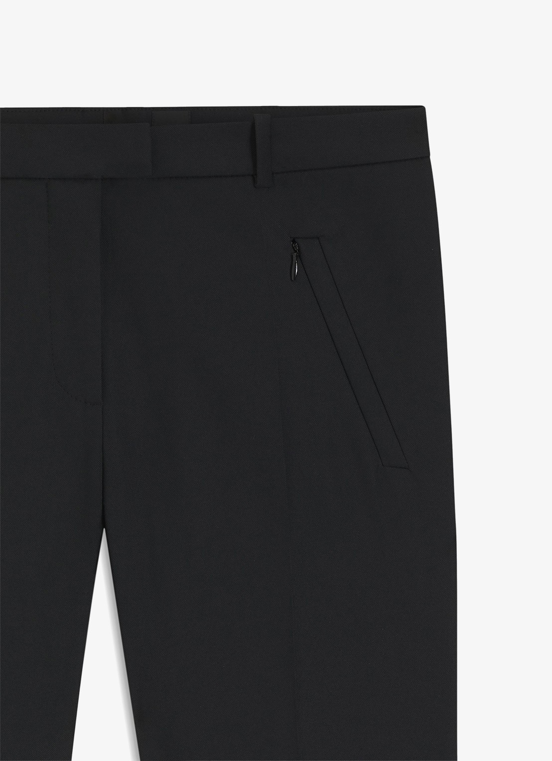 BOSS Anaita5 tailored tech pantalon - detail 4 zwart