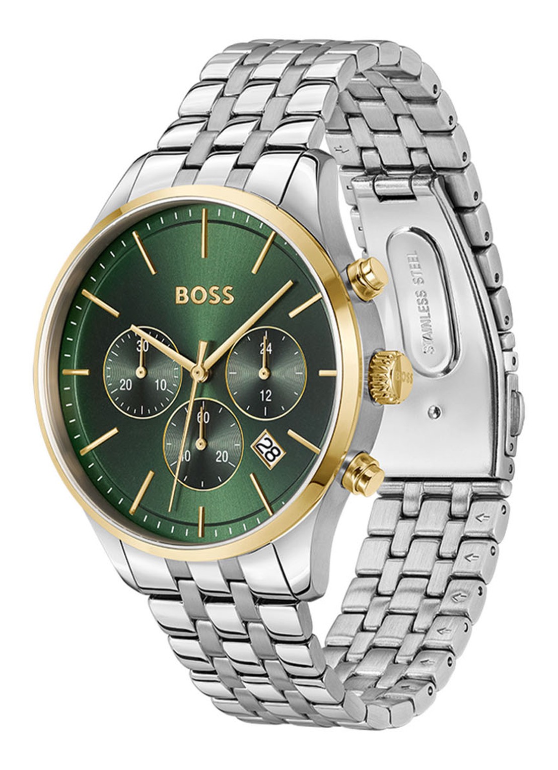 BOSS  Avery horloge HB1514159  - detail 4 zilver