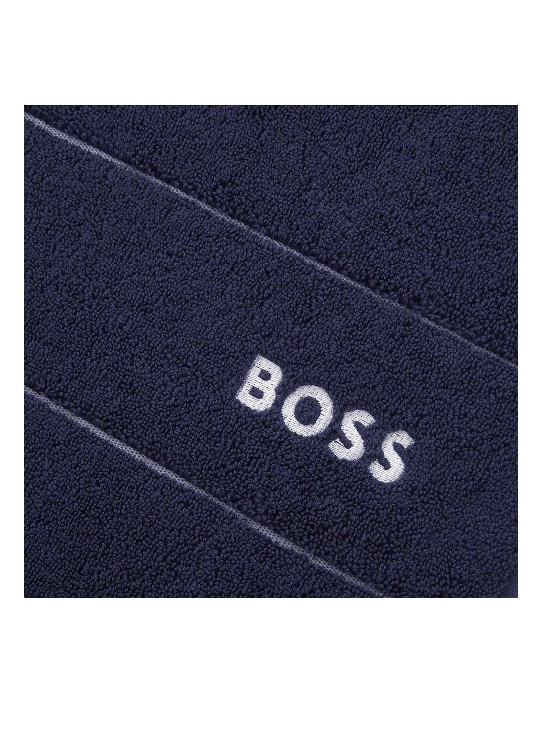 BOSS Azalea badmat - 50 x 70 cm - voorkant 3 blauwgrijs