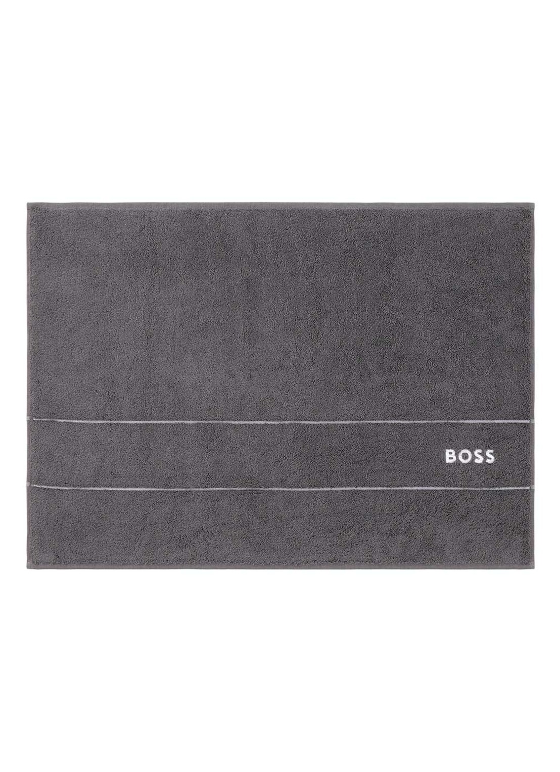 BOSS Azalea badmat - 50 x 70 cm - voorkant 2 donkergrijs