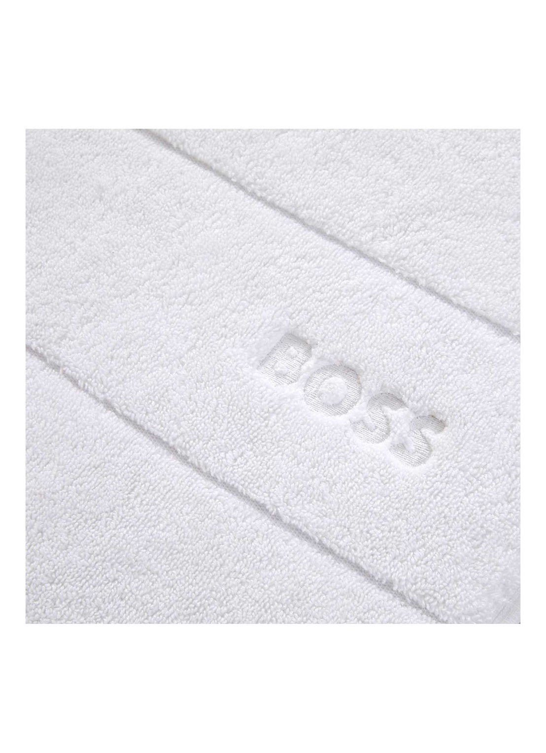 BOSS Azalea badmat - 50 x 70 cm - detail 2 wit