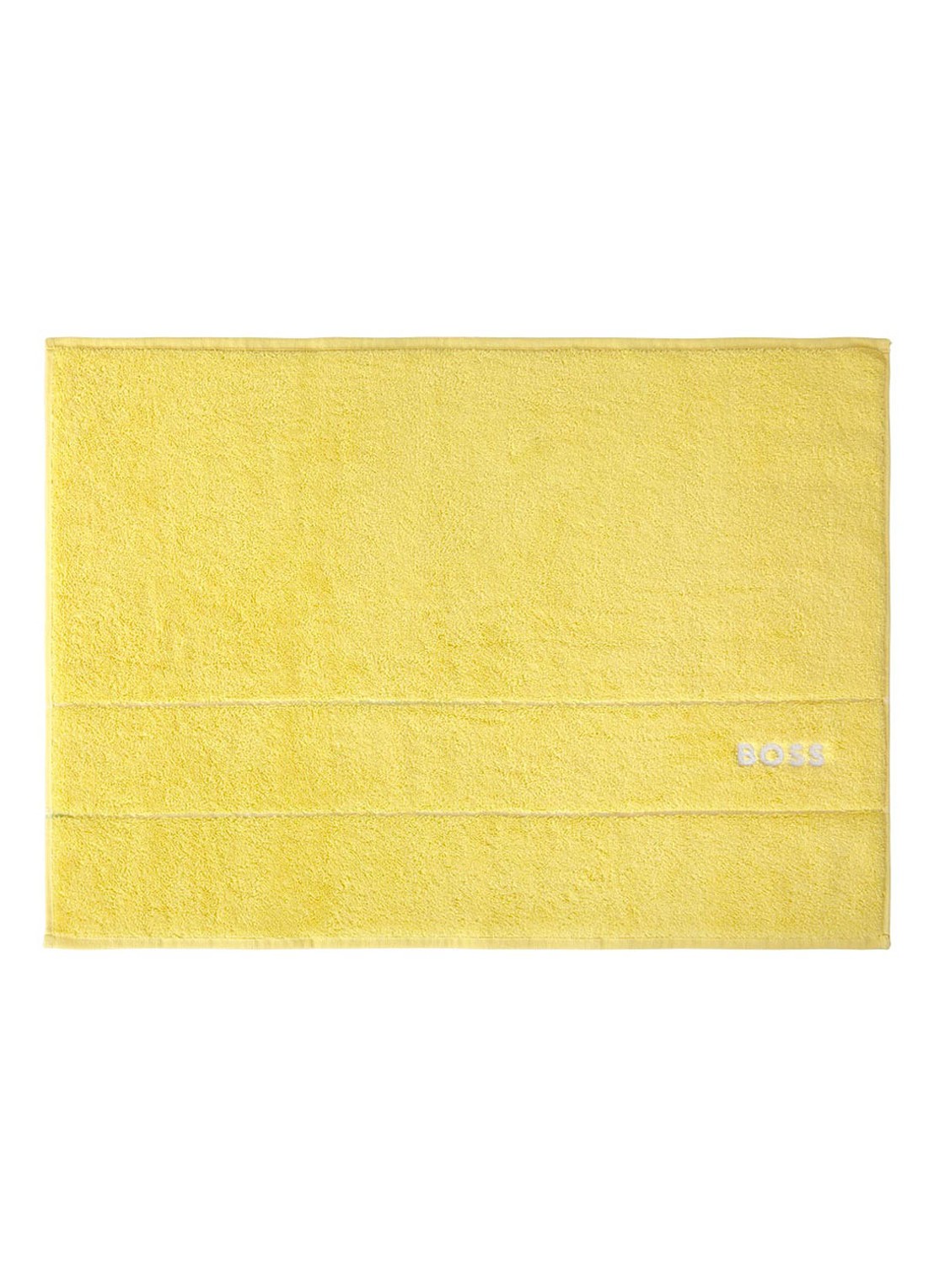 BOSS Azalea badmat - 50 x 70 cm - voorkant geel