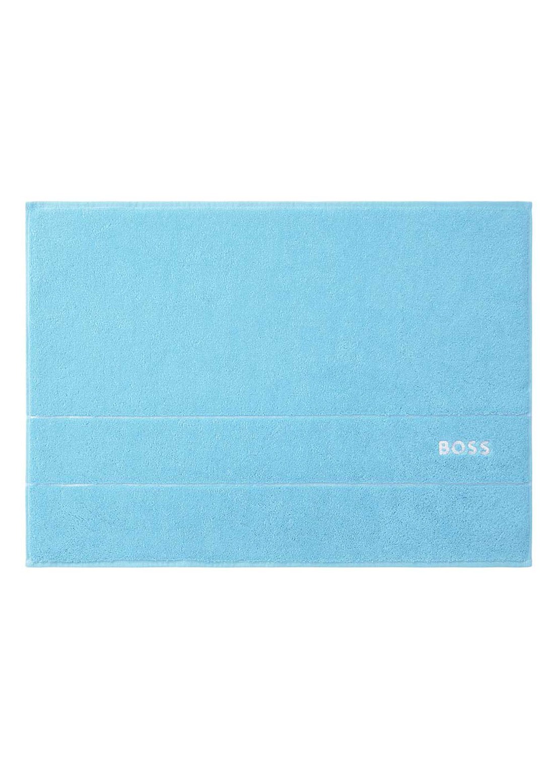BOSS Azalea badmat - 50 x 70 cm - voorkant lichtblauw