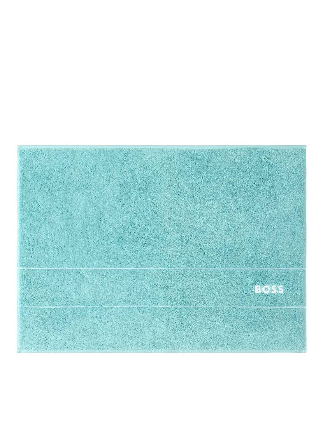 BOSS Azalea badmat - 50 x 70 cm - voorkant turquoise