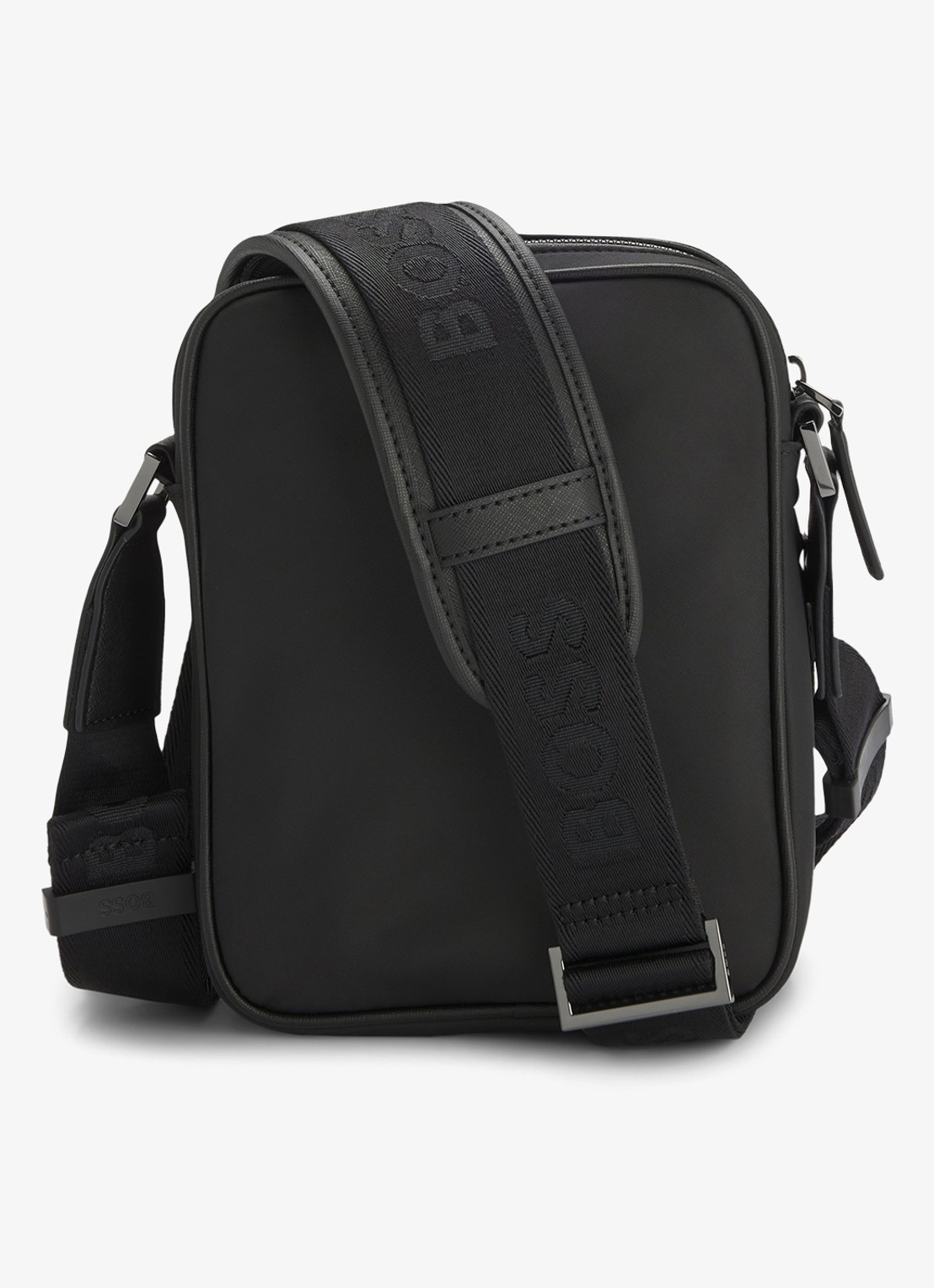 BOSS B-Icon crossbodytas met logo - detail 2 zwart