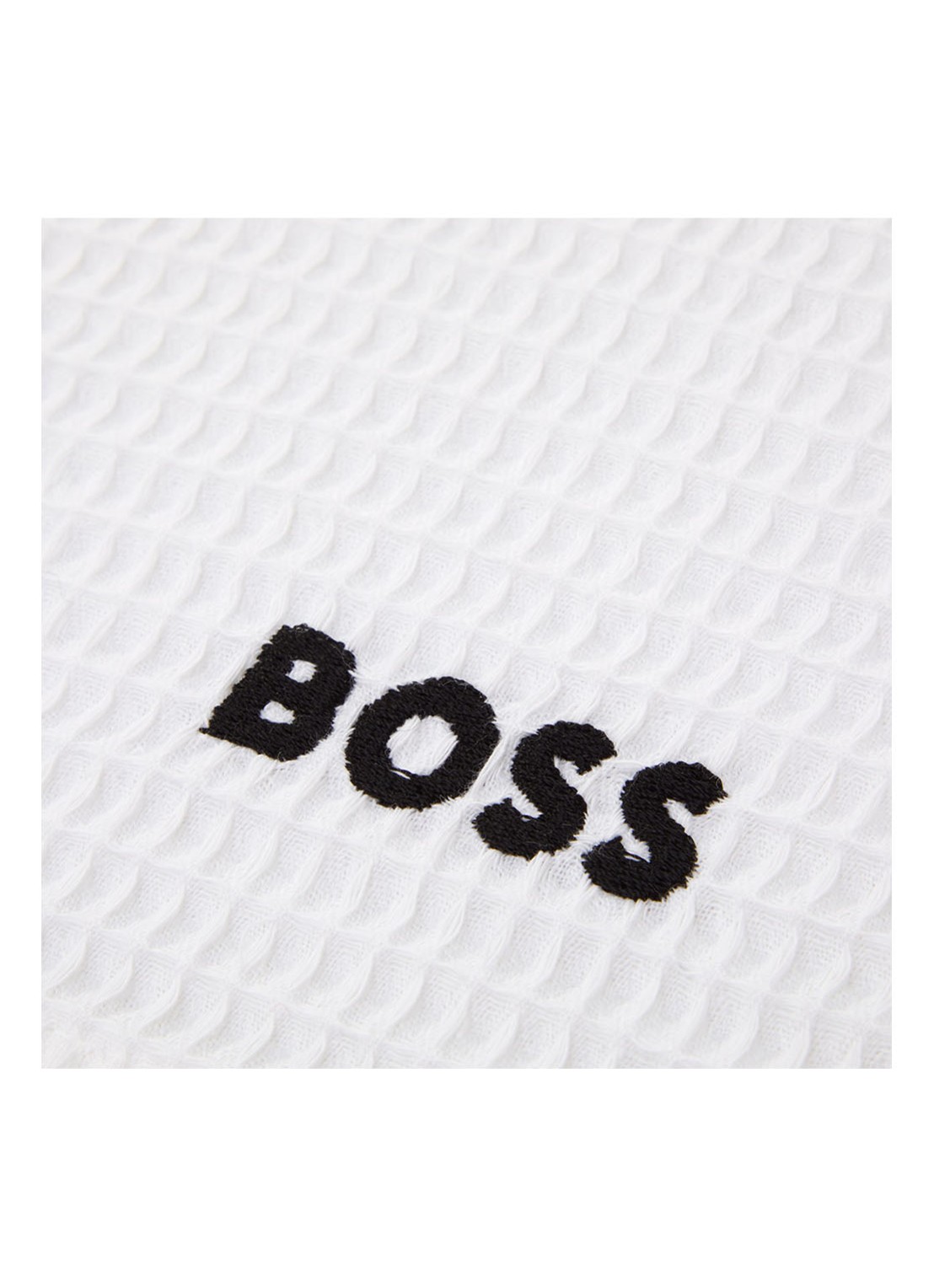 BOSS Badhanddoek van katoen 70 x 140 cm - detail 5 wit