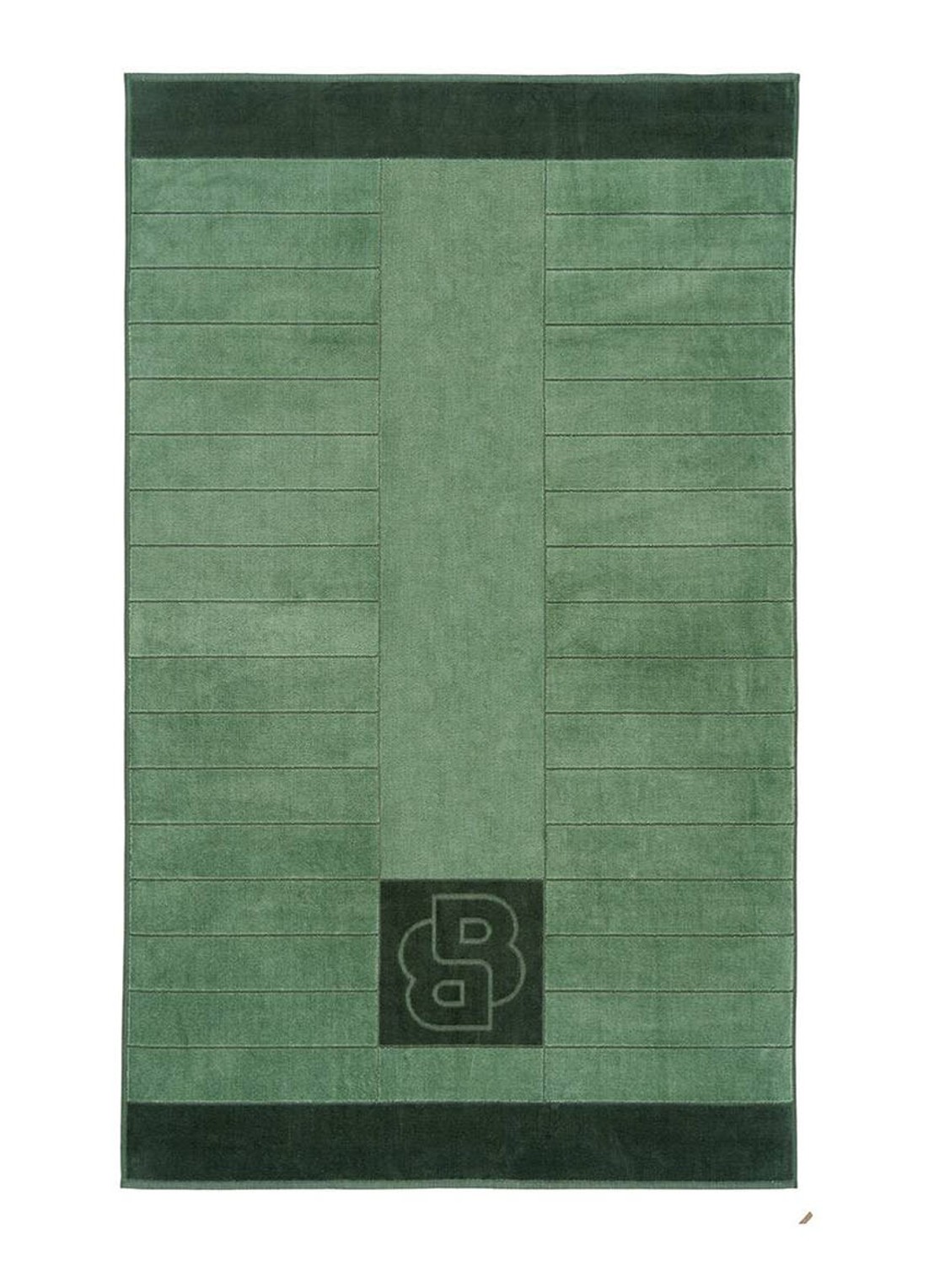 BOSS Badlaken 90 x 150 cm - voorkant 2 groen