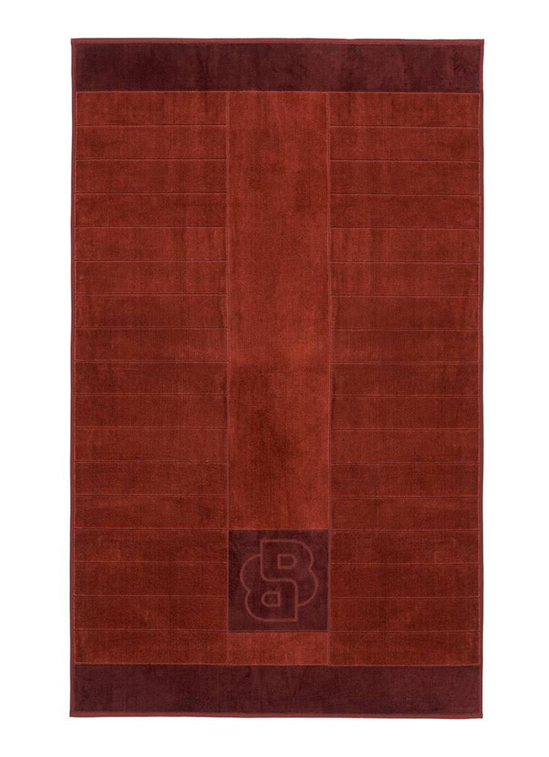 BOSS Badlaken 90 x 150 cm - voorkant 4 roodbruin