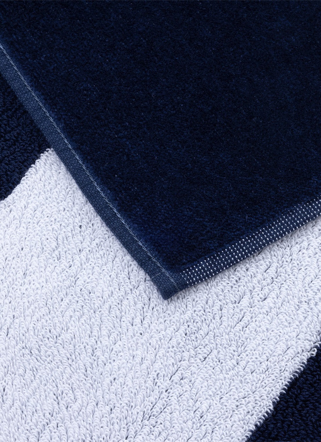 BOSS Bath strandlaken 90 x 160 cm - achterkant 4 donkerblauw