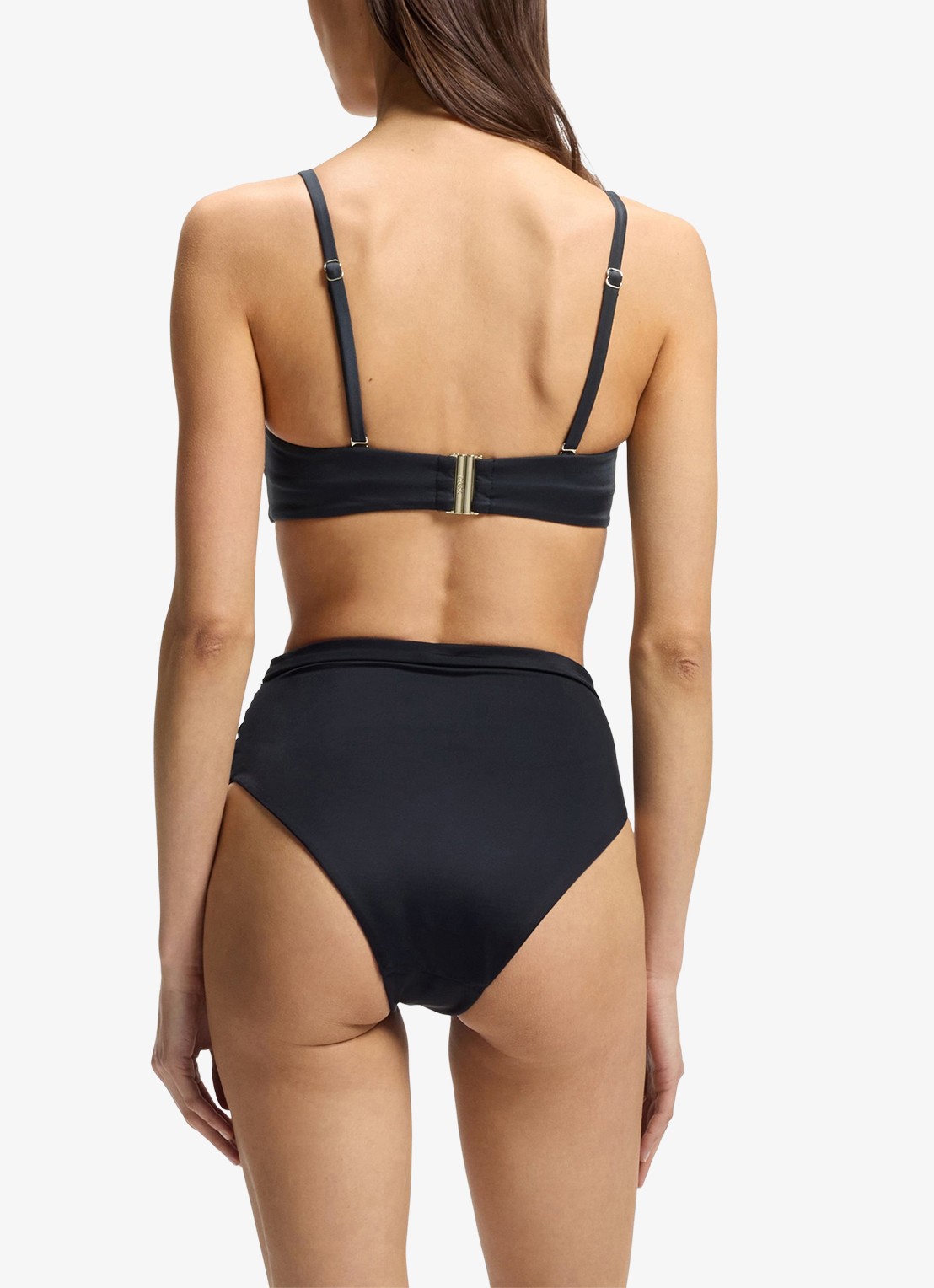 BOSS Bikinibroekje met logo - achterkant 5 donkerblauw