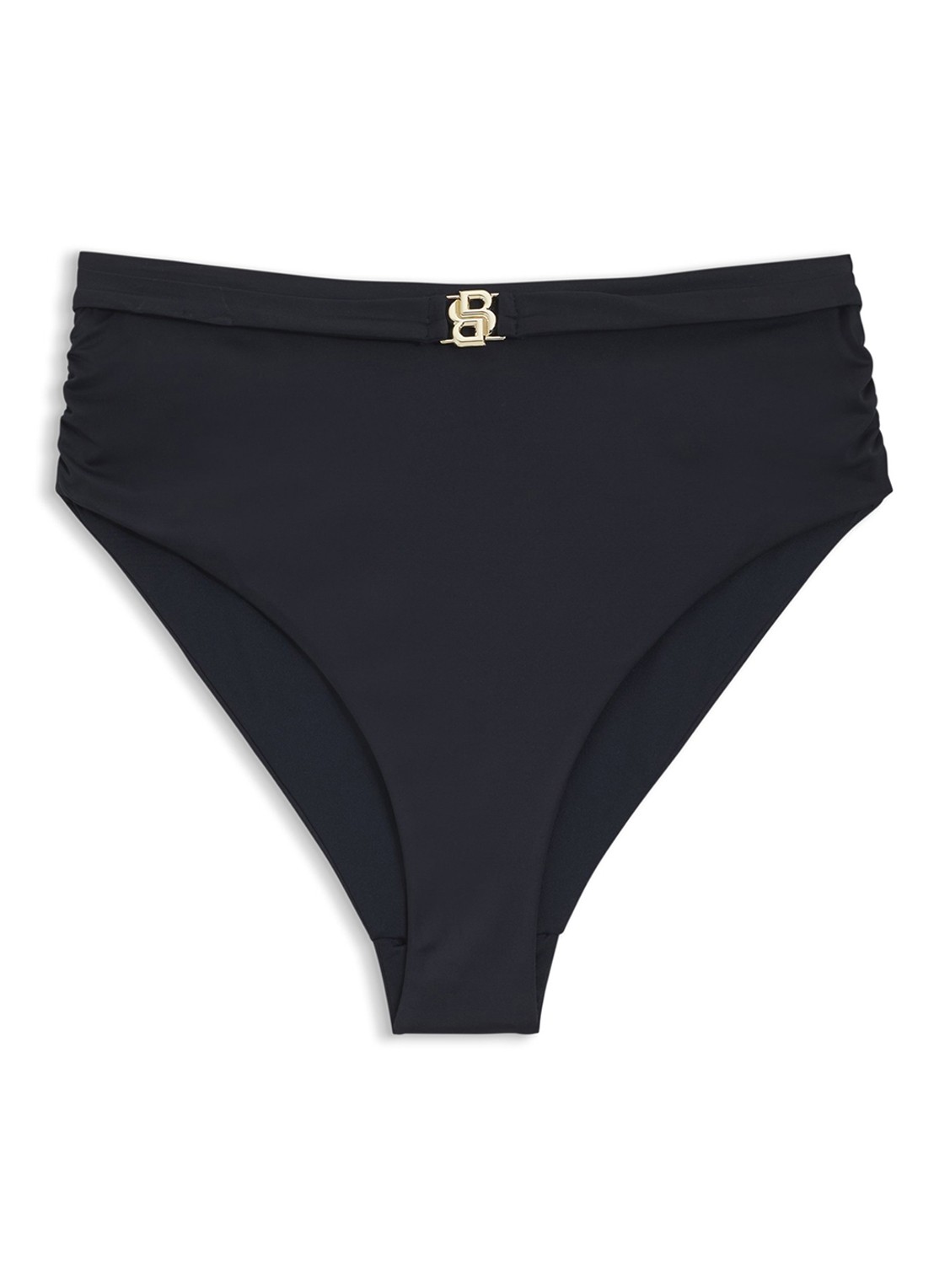 BOSS Bikinibroekje met logo - voorkant donkerblauw