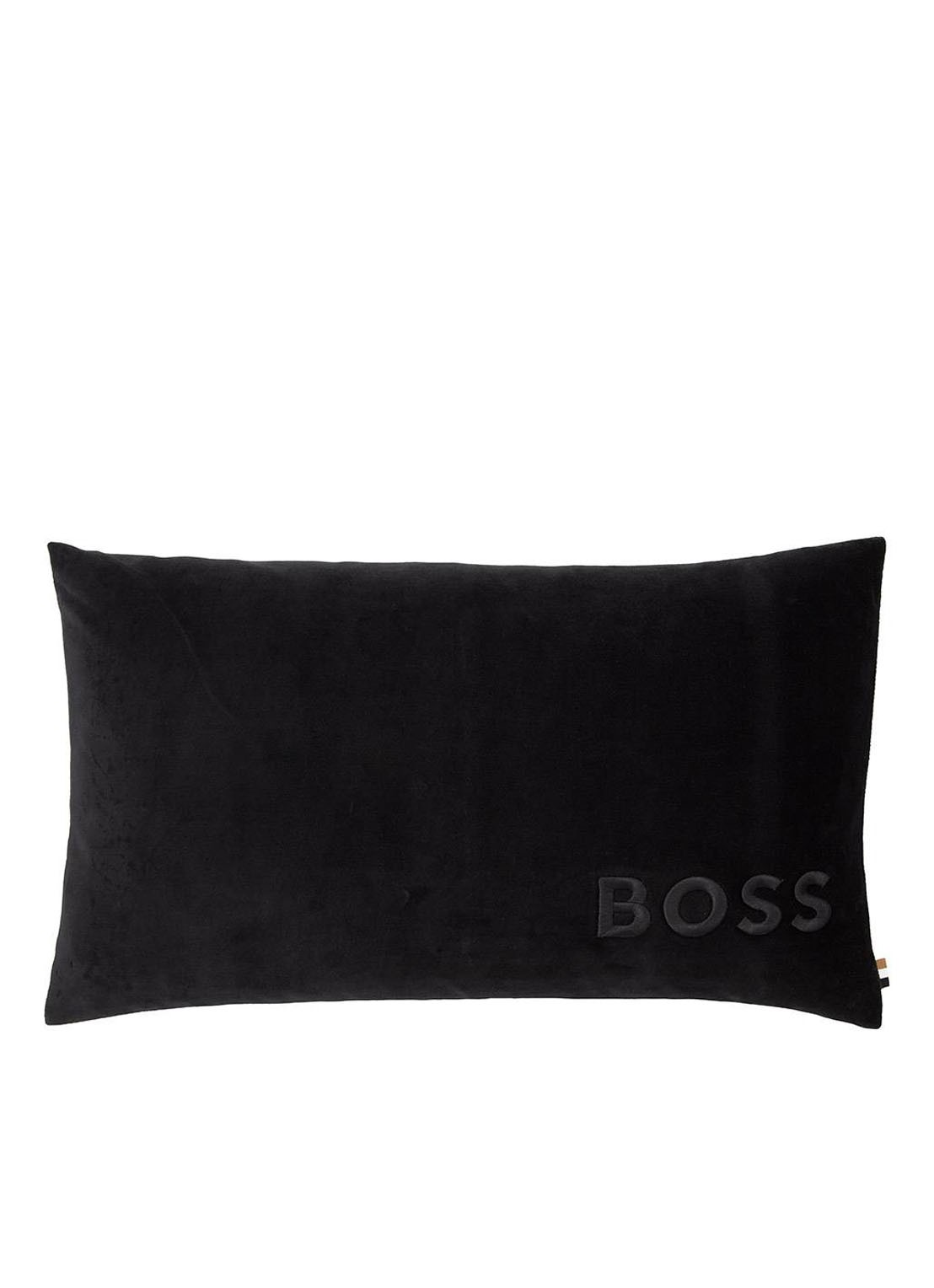 BOSS Bold sierkussenhoes 33 x 57 cm - voorkant 5 zwart