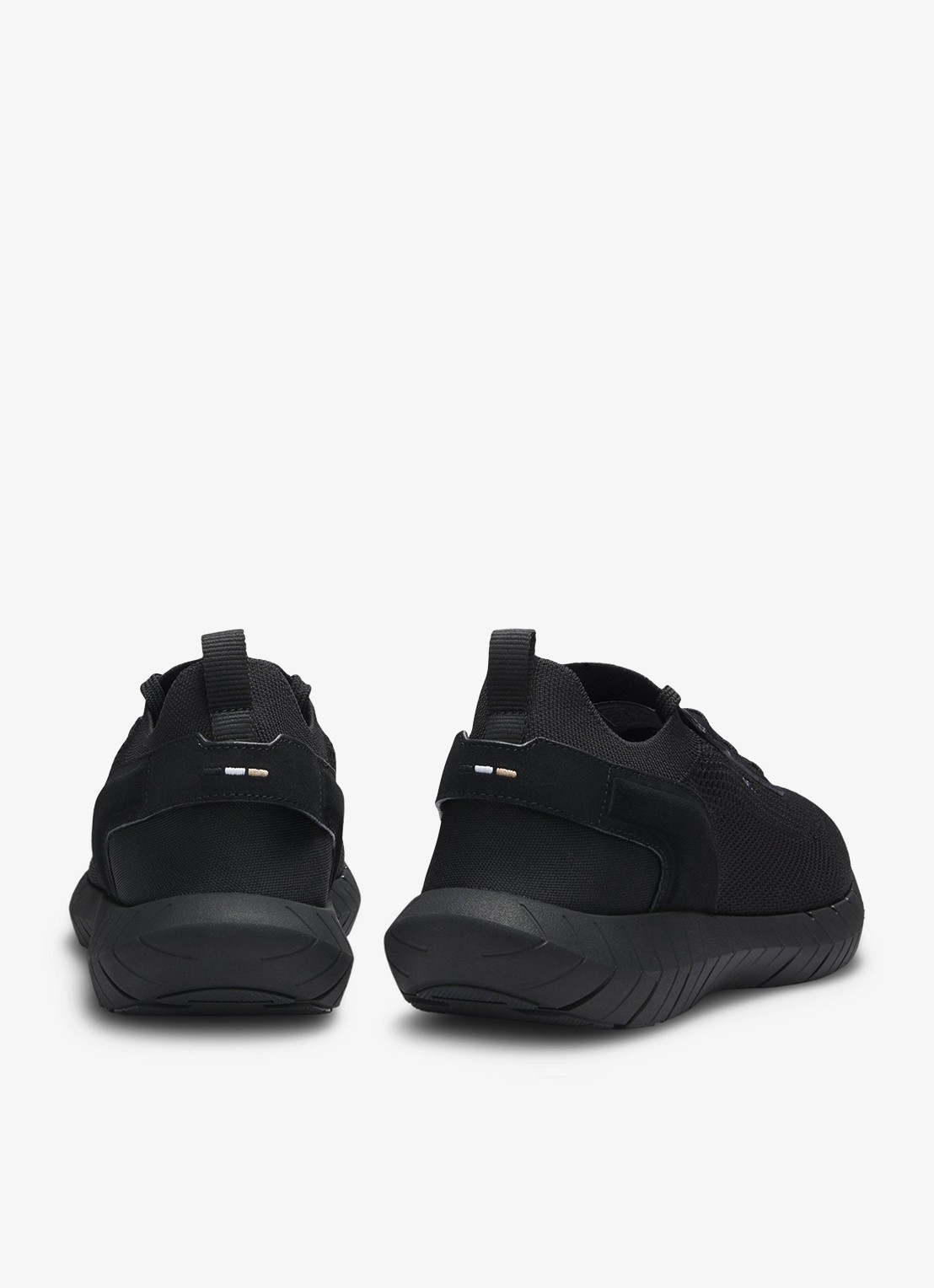 BOSS Boss-Motion sneaker met gebreid bovenwerk - detail 3 zwart