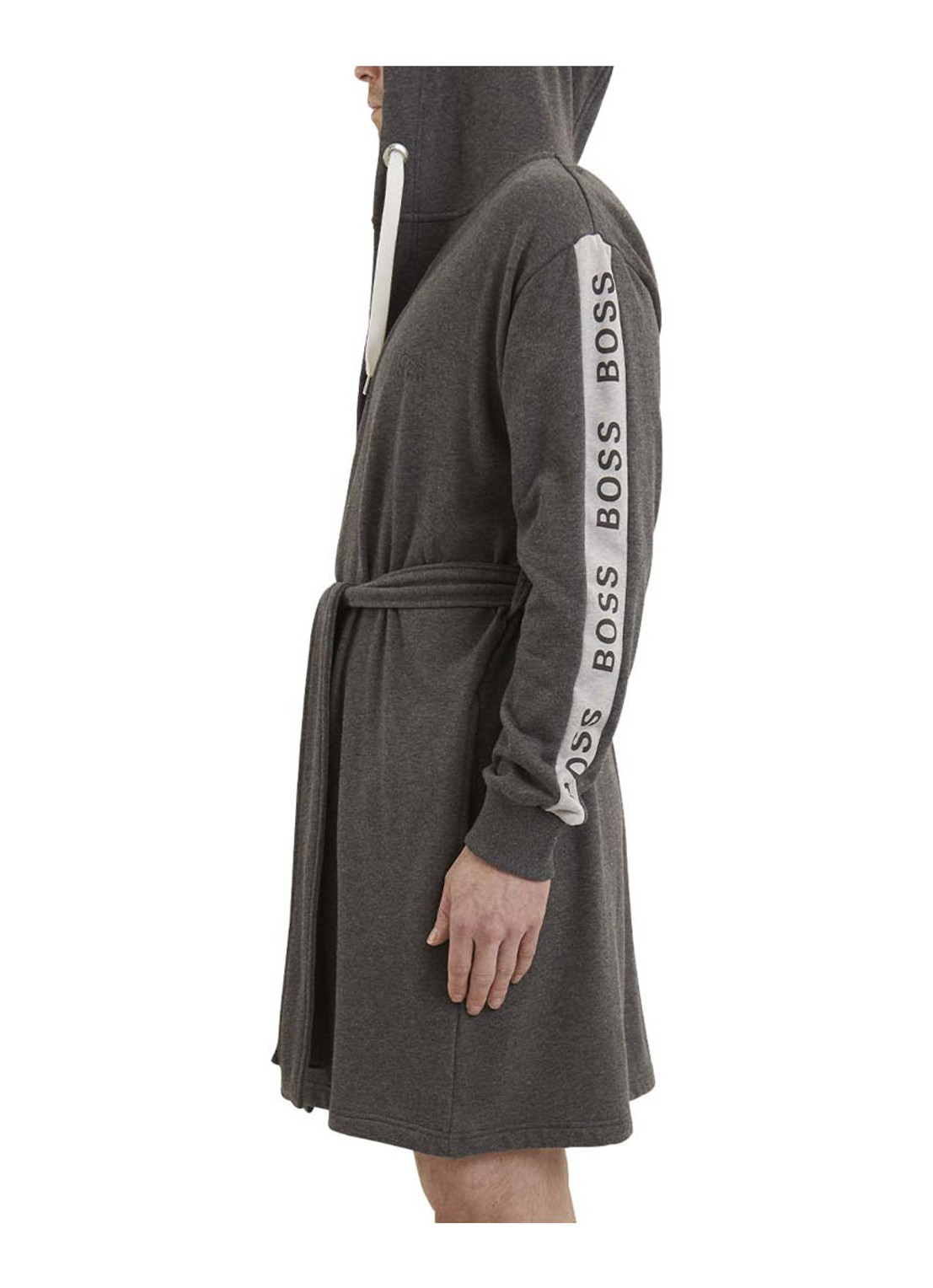 BOSS BOSS-SEN Charcoa     Bath robe - detail 7 grijs
