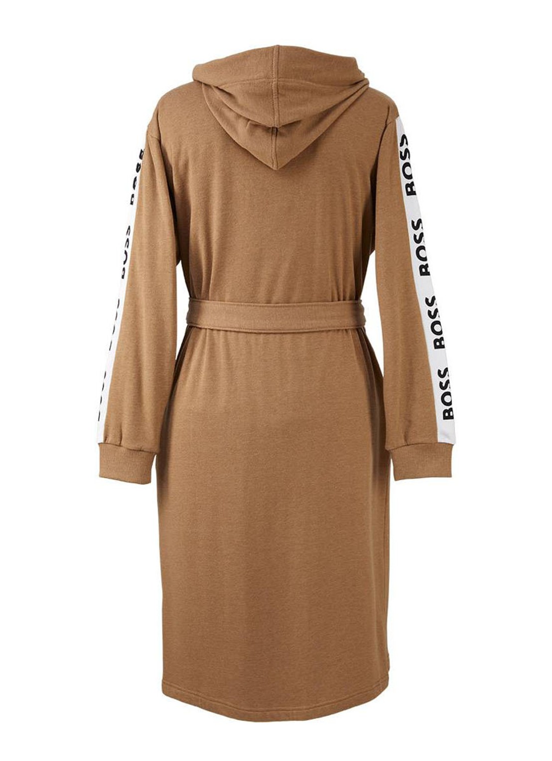 BOSS BOSS-SEN Charcoa     Bath robe - achterkant camel