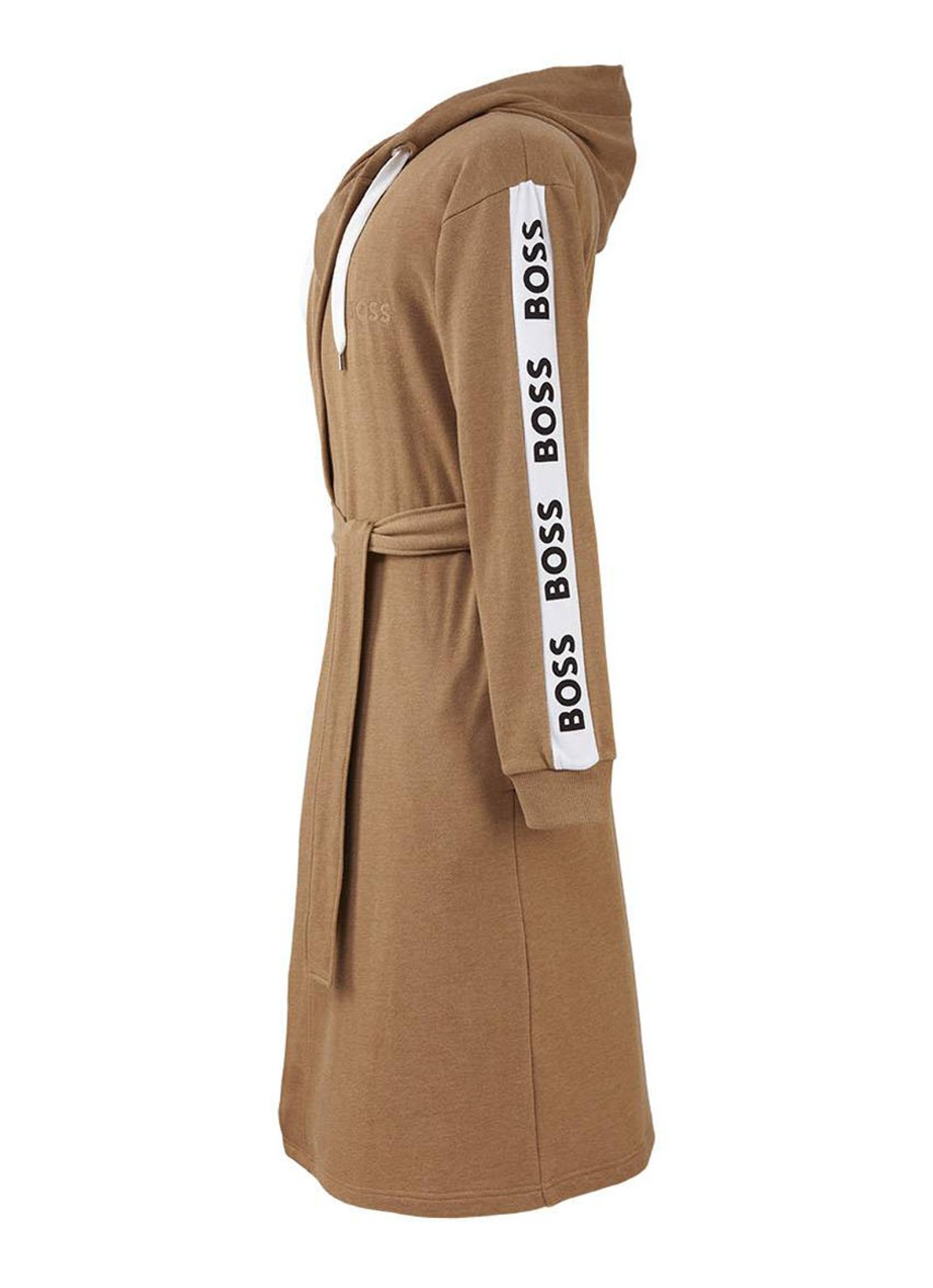 BOSS BOSS-SEN Charcoa     Bath robe - voorkant 9 camel
