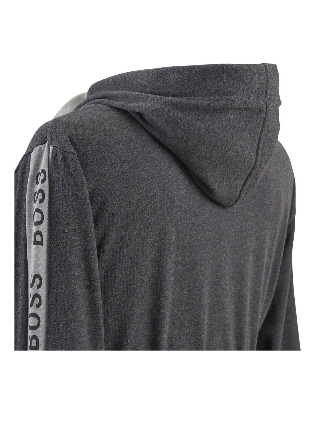 BOSS BOSS-SEN Charcoa     Bath robe - detail antraciet