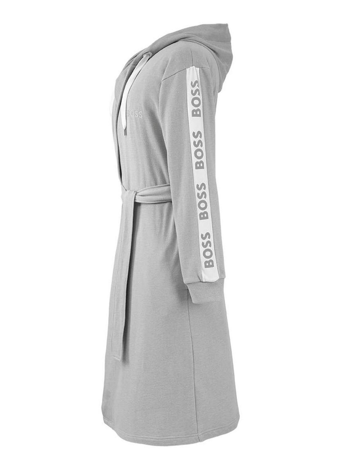 BOSS BOSS-SEN Charcoa     Bath robe - detail 2 grijsmele