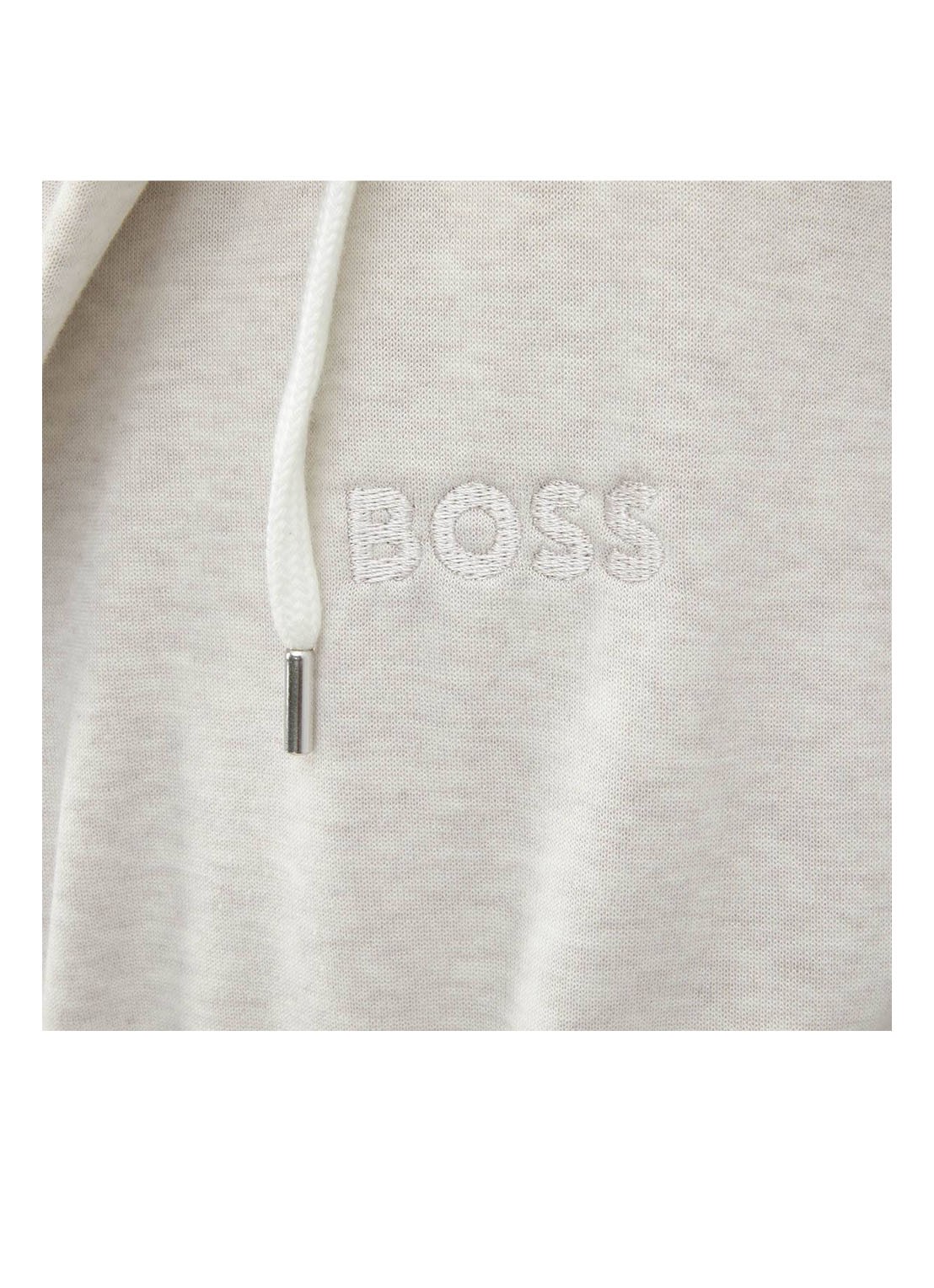 BOSS BOSS-SEN Charcoa     Bath robe - detail 2 donkerbeige