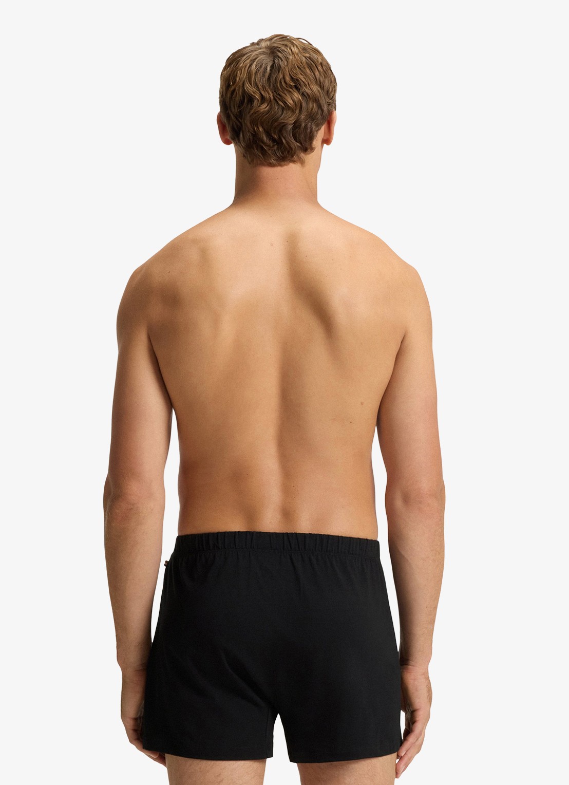 BOSS Boxershorts met logo in 2-pack - achterkant 5 zwart