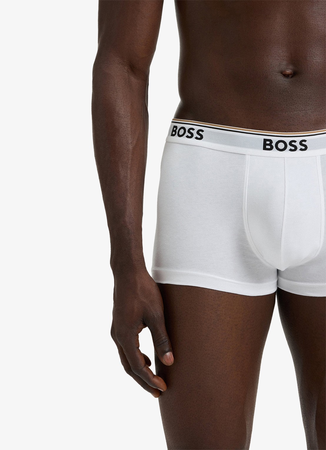 BOSS Boxershorts met logoband in 3-pack - detail 4 wit