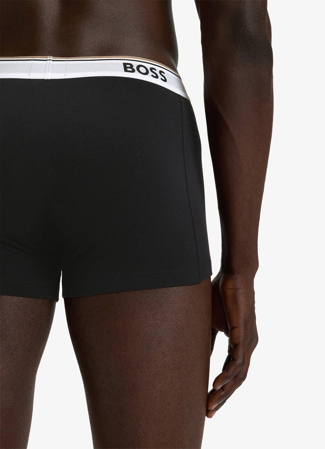 BOSS Boxershorts met logoband in 3-pack - detail 2 zwart