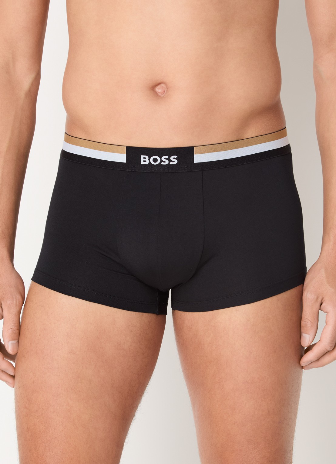 BOSS Boxershorts met logoband in 3-pack - detail 2 zwart