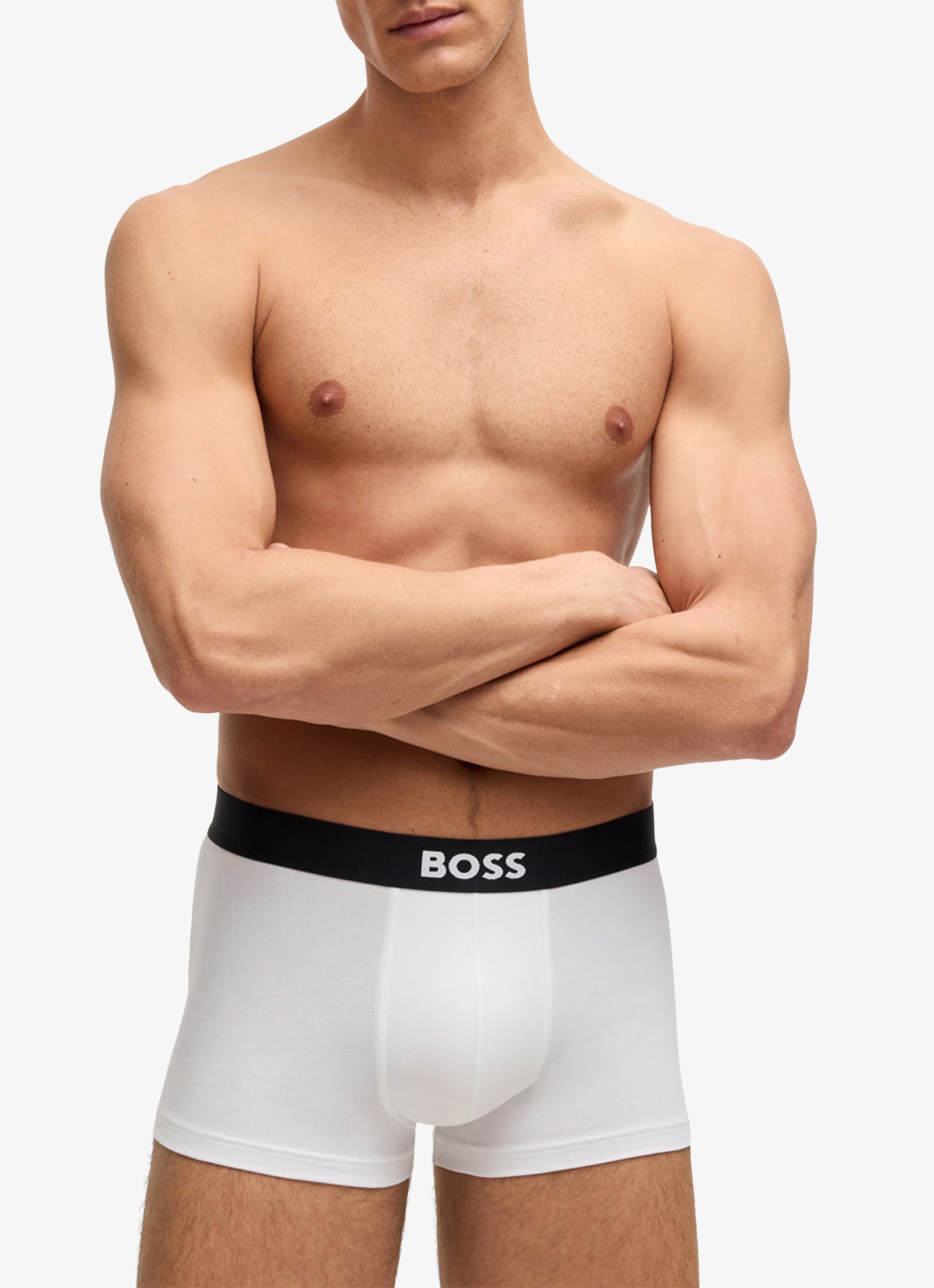 BOSS Boxershorts met logoband in 3-pack - detail 5 wit