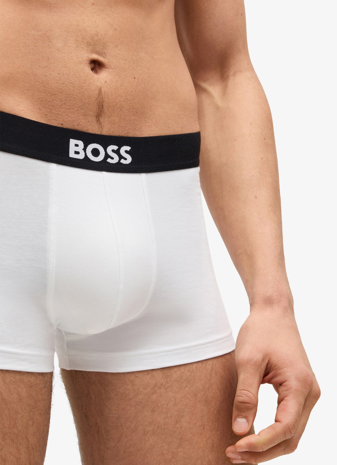 BOSS Boxershorts met logoband in 3-pack - detail 6 wit