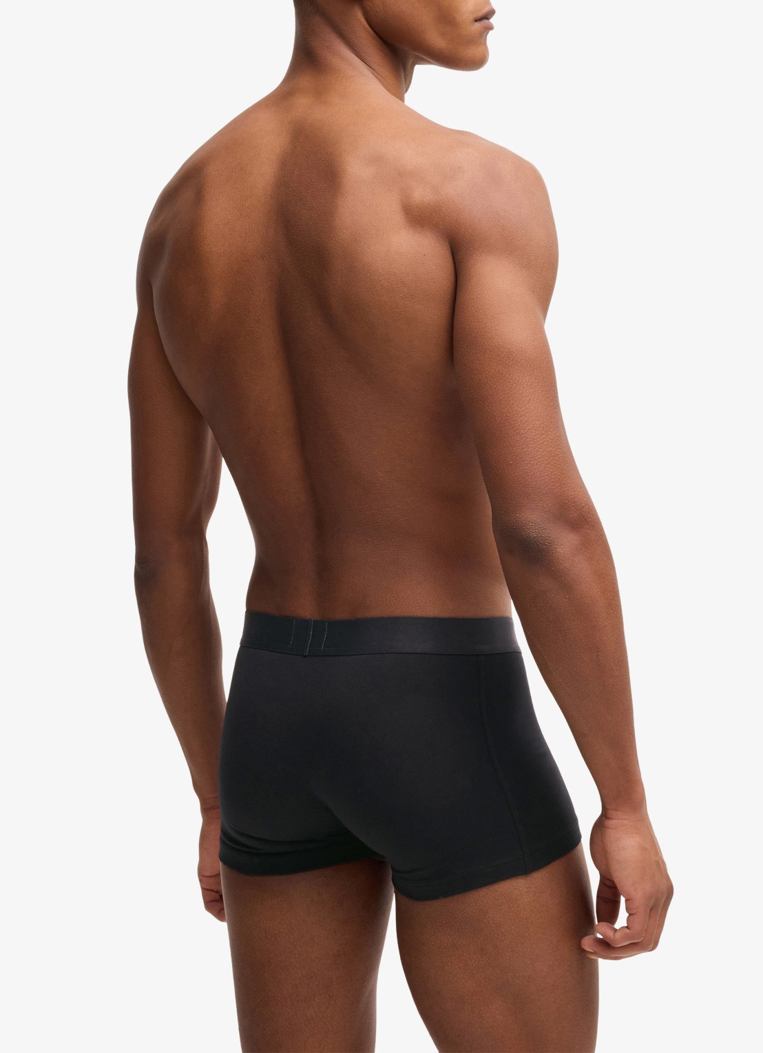 BOSS Boxershorts met logoband in 3-pack - achterkant zwart