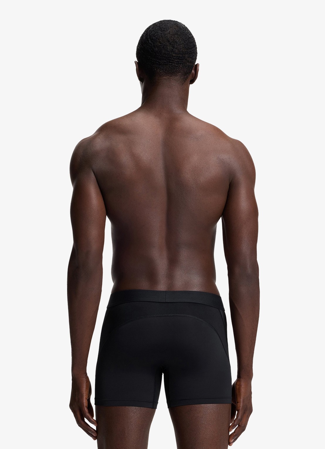 BOSS Boxershorts met logoband in 3-pack - achterkant 4 zwart