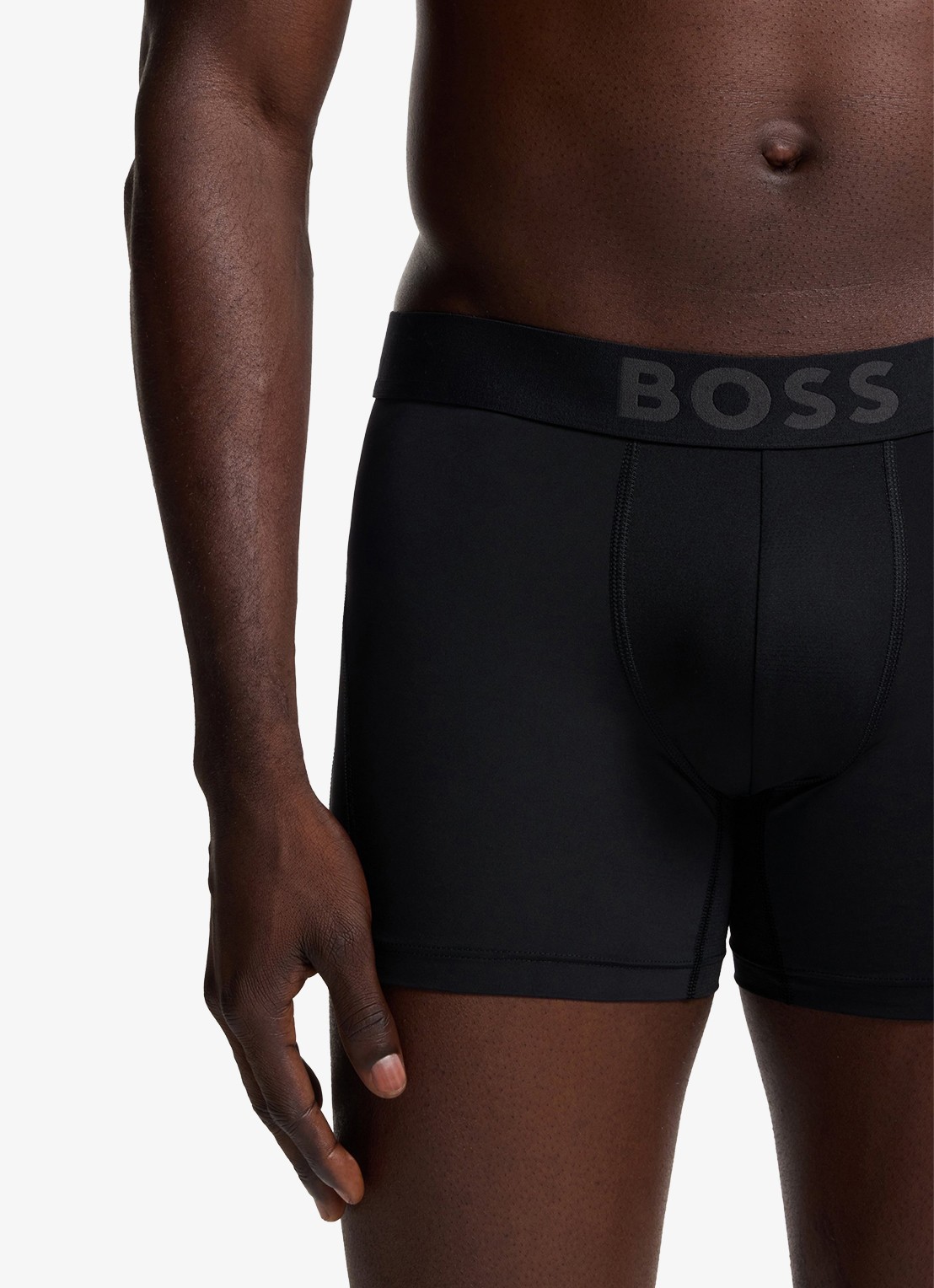 BOSS Boxershorts met logoband in 3-pack - detail 3 zwart