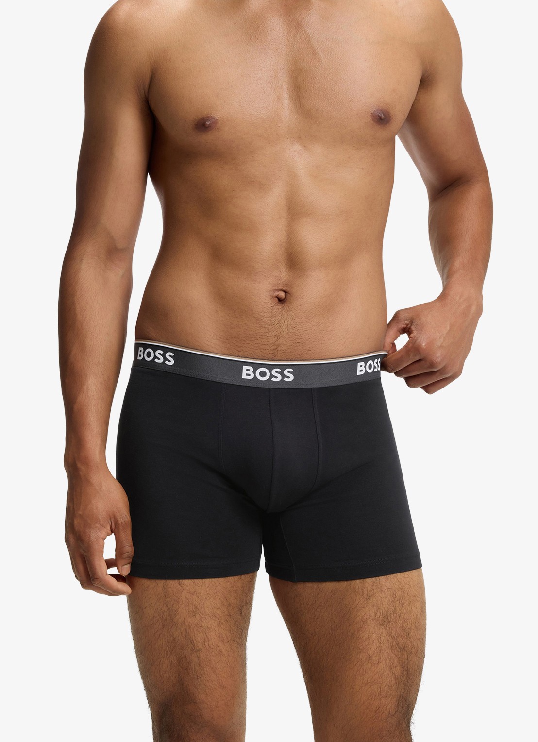 BOSS Boxershorts met logoband in 3-pack - detail 5 open miscellaneous-973 / multicolor