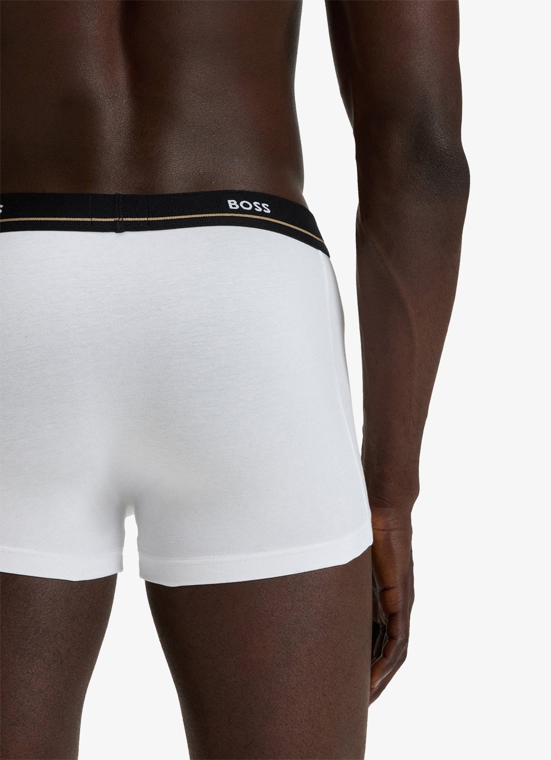 BOSS Boxershorts met logoband in 5-pack - detail 6 donkerblauw