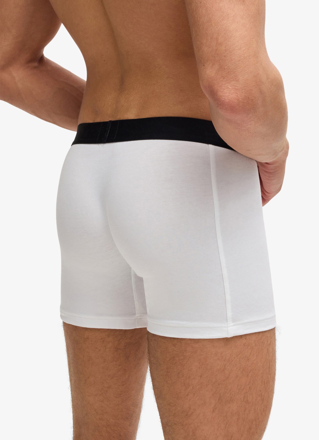 BOSS Boxershorts van  katoen in 3-pack - detail 5 wit
